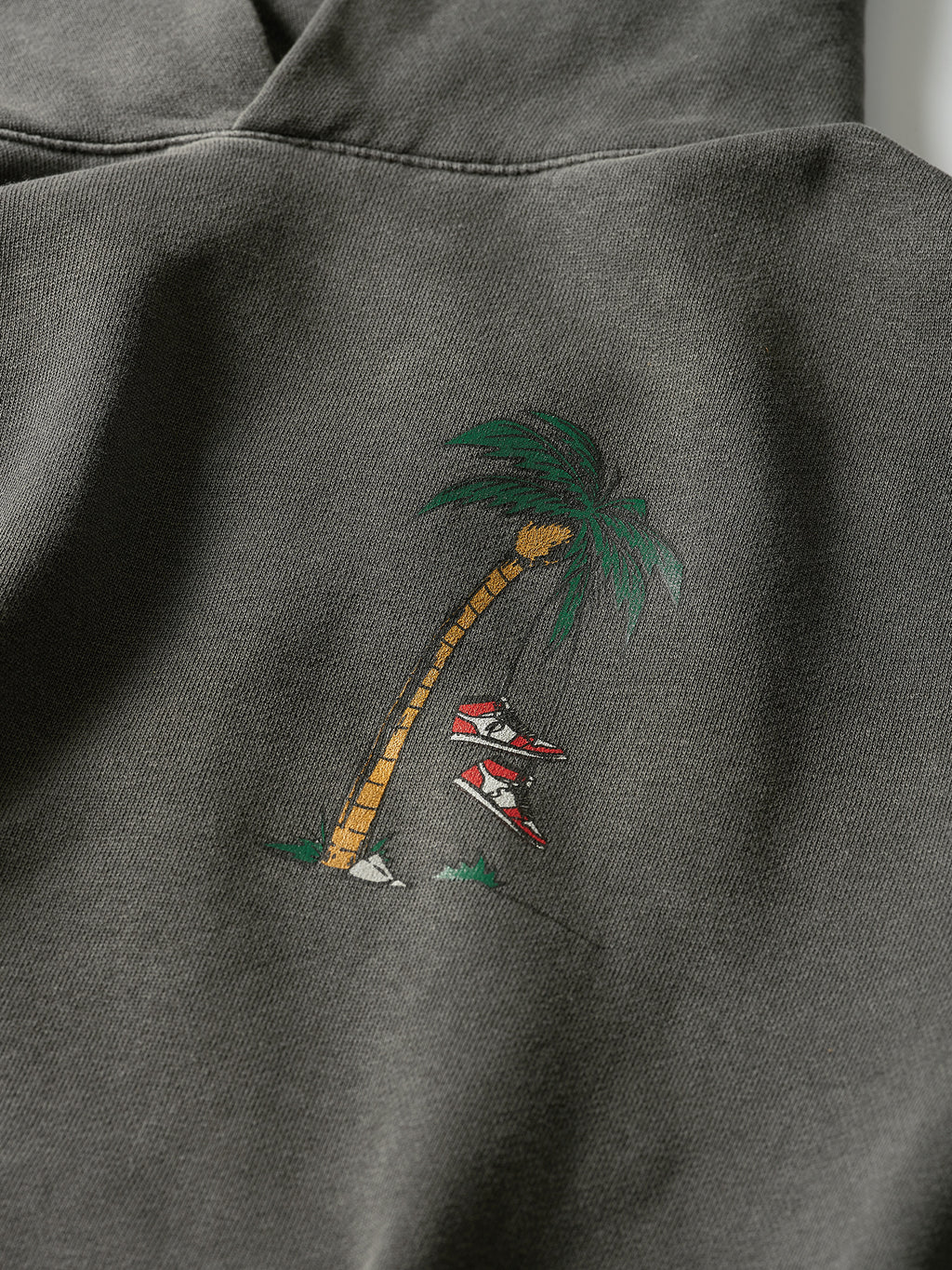 Palm Street Vintage Black Hoodie — Drop 001